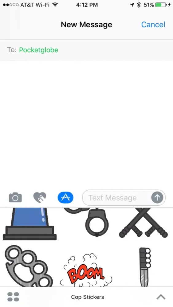 Cop Stickers (Copmoji) Screenshots