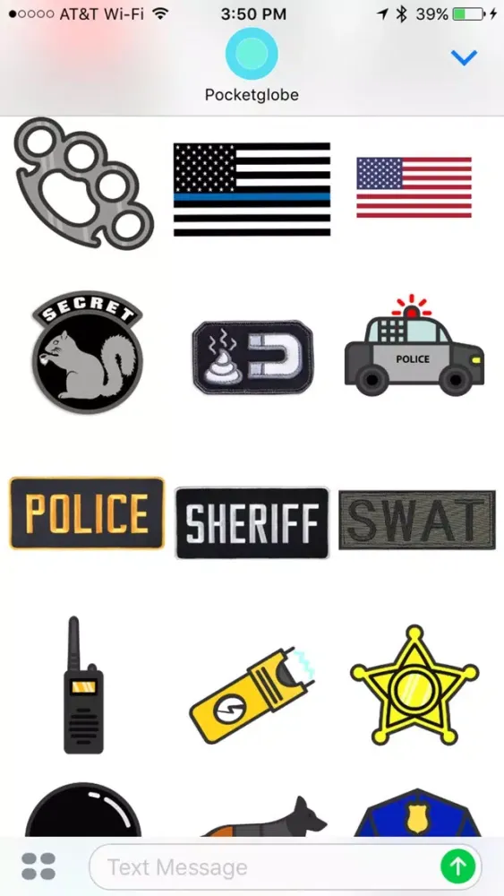 Cop Stickers (Copmoji) Screenshots