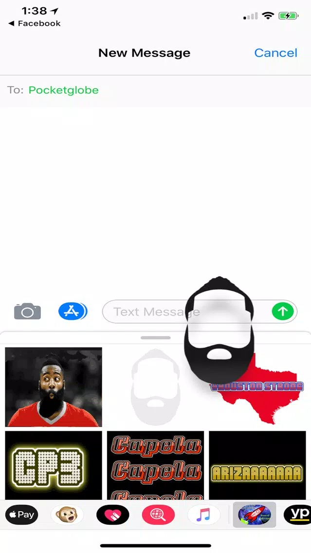Houston Basketball Sticker App Screenshots