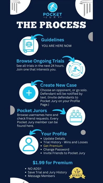 ภาพหน้าจอของ Pocket Jury