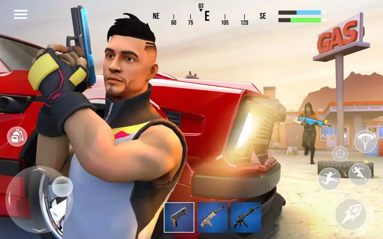 Capturas de pantalla de Fort Battle Squad Night FPS