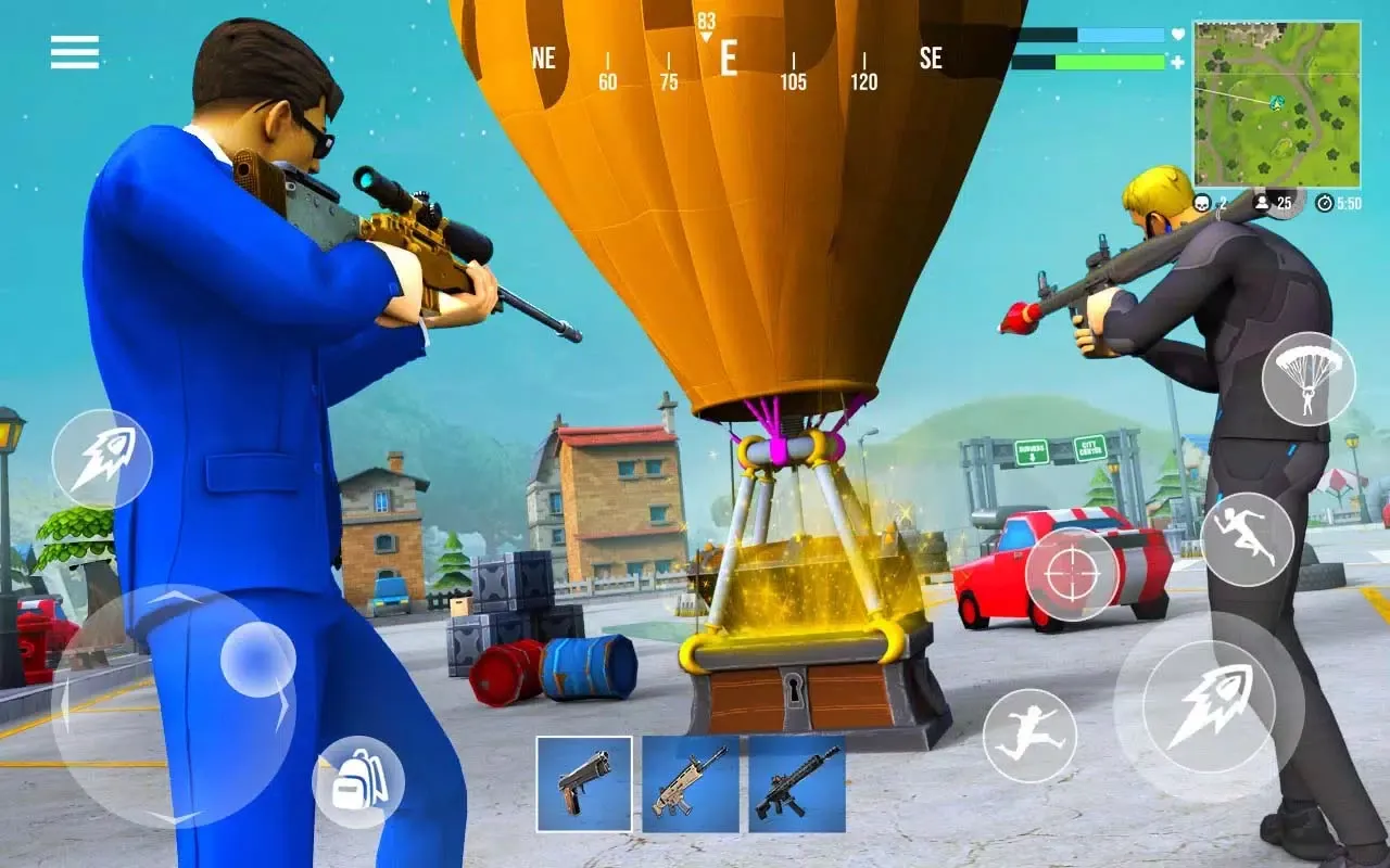 Capturas de pantalla de Fort Battle Squad Night FPS