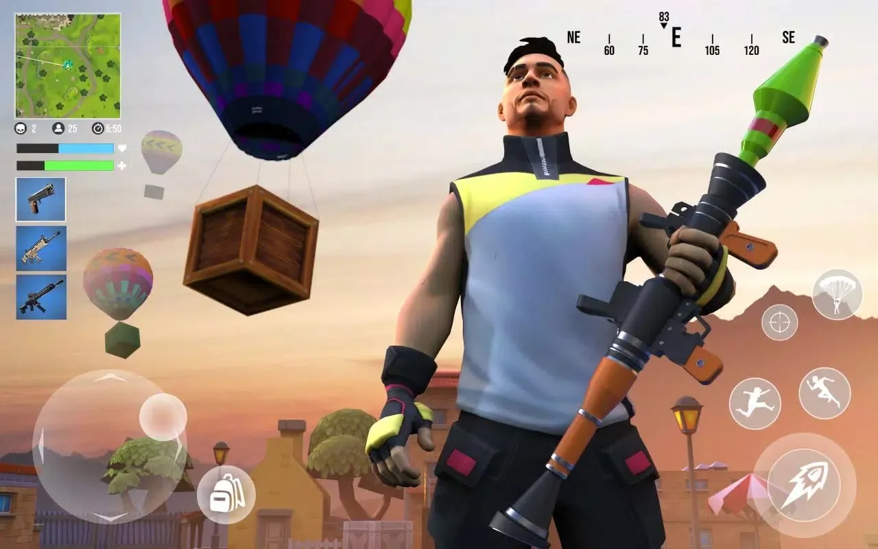 Capturas de pantalla de Fort Battle Squad Night FPS