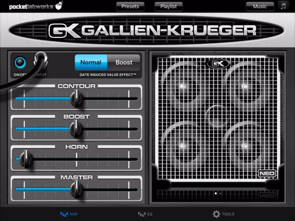 Screenshot di PocketGK - Bass Guitar Amp iPad 