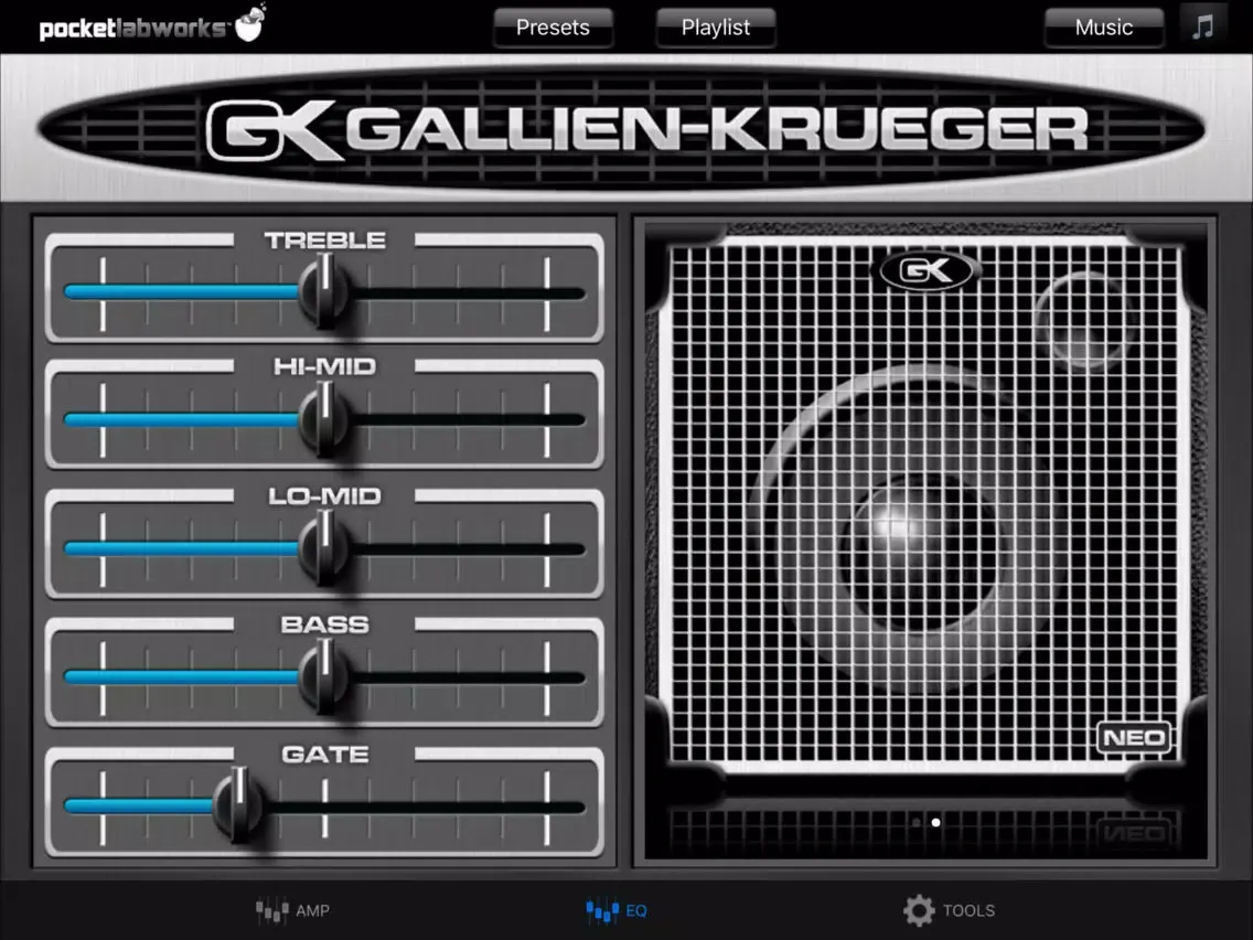 Screenshot di PocketGK - Bass Guitar Amp iPad 