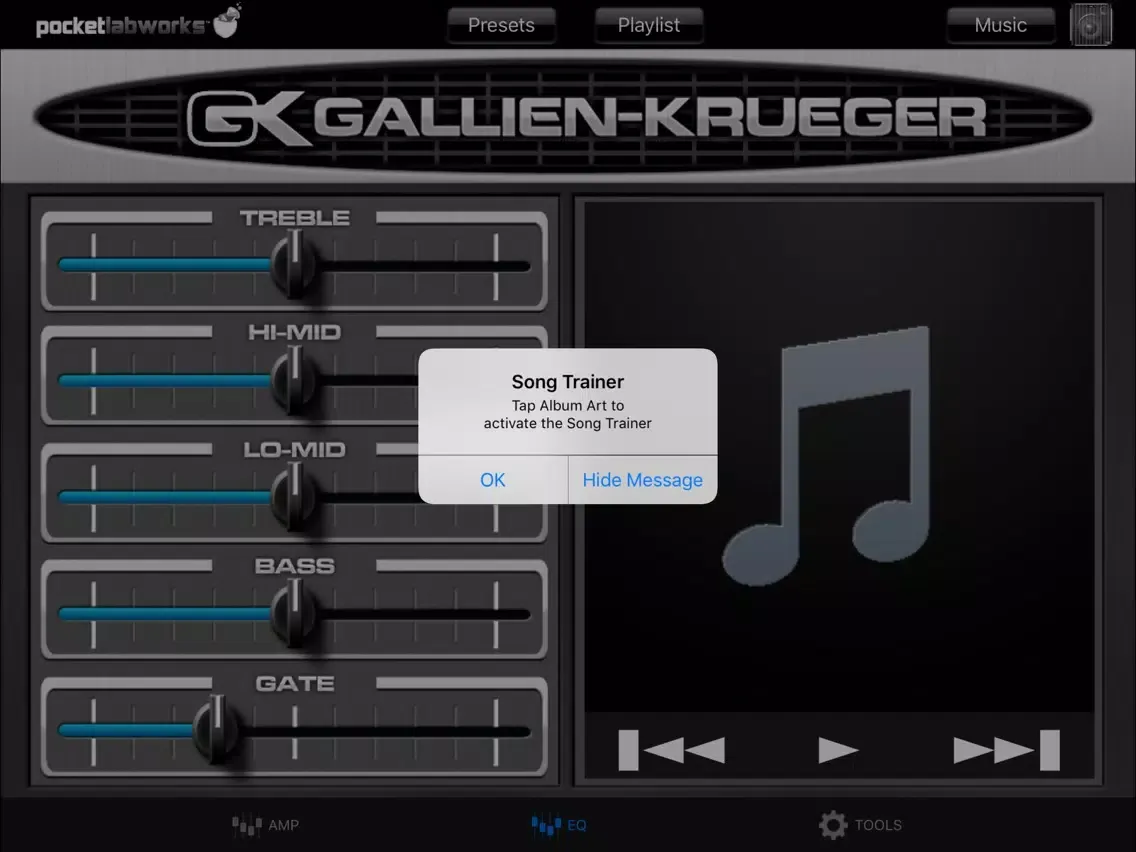 Screenshot di PocketGK - Bass Guitar Amp iPad 