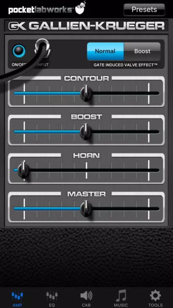 Screenshot di PocketGK - Bass Guitar Amp