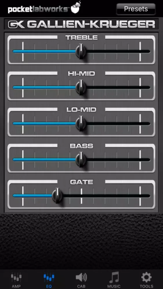 Screenshot di PocketGK - Bass Guitar Amp