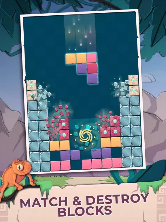 Temple Blocks iPad  スクリーンショット