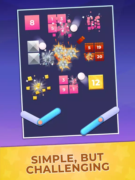 Flipper Smash - Balls & Bricks iPad  سکرین شاٹس