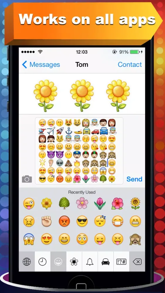 Emoji Emoticon FREE & Emoji Keyboard for Facebook,WhatsApp,Twitter স্ক্রিনশট