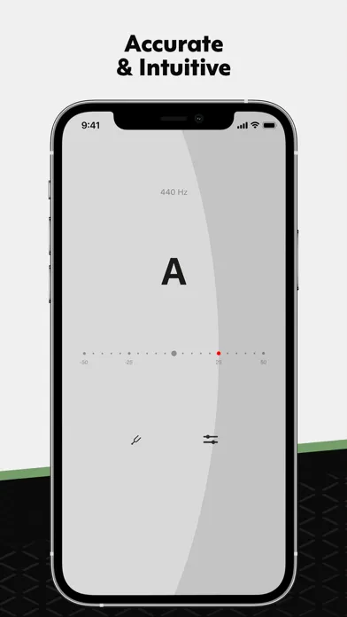 TUNE - Smart Chromatic Tuner 스크린샷