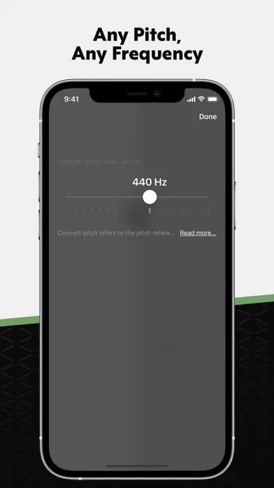 TUNE - Smart Chromatic Tuner 스크린샷