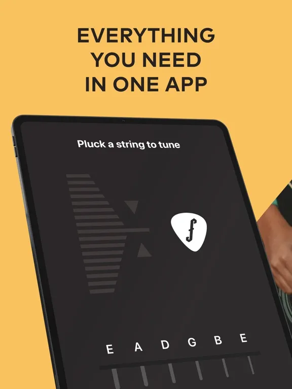 Fretello Guitar Lessons iPad 應用截圖