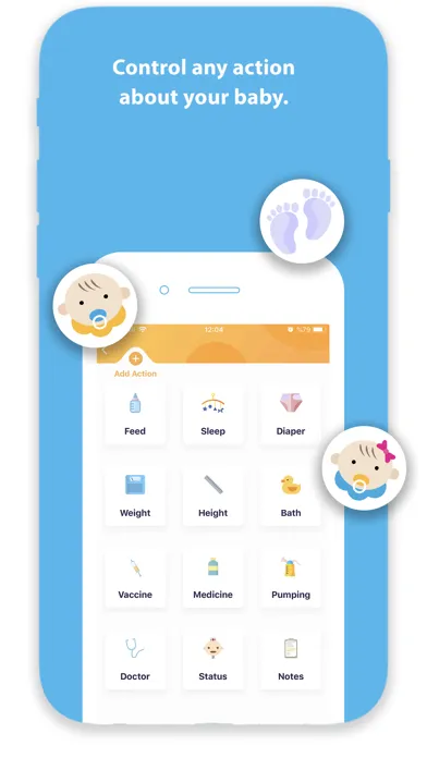 Pocket Nanny: Baby Tracking Screenshots
