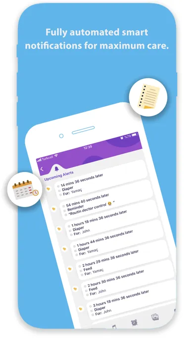Pocket Nanny: Baby Tracking Screenshots