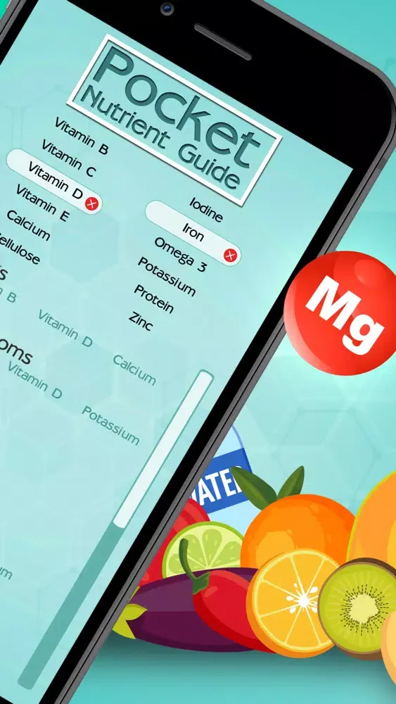 Pocket Nutrient Guide Ekran Görüntüleri