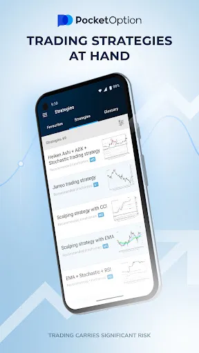Скриншоты Pocket Option - Strategies