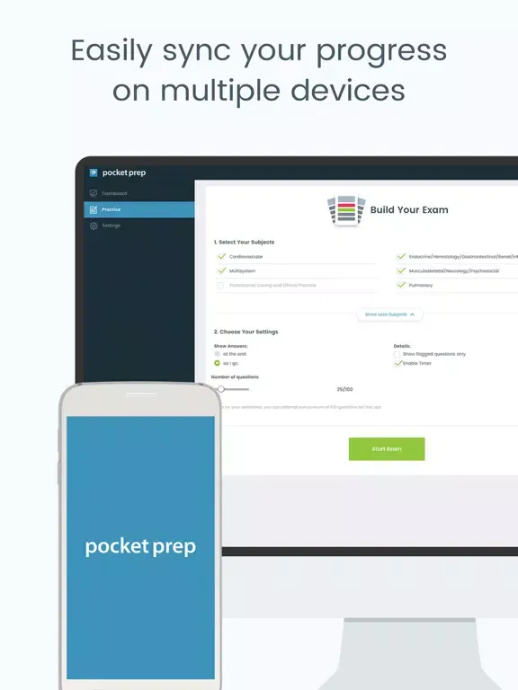 Screenshot di CompTIA Network+ Pocket Prep iPad 