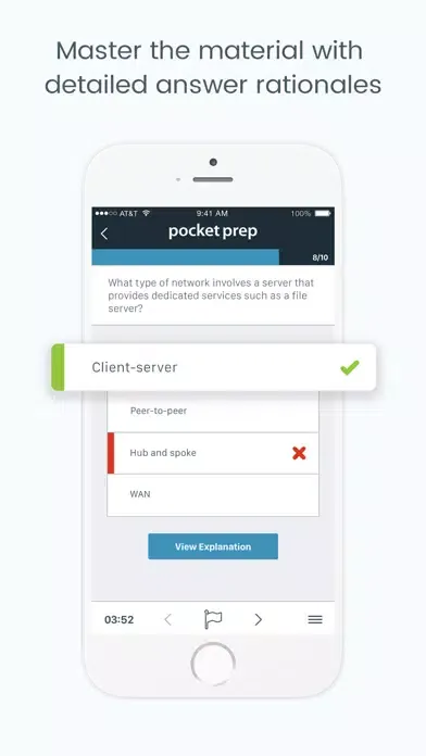 Screenshot di CompTIA Network+ Pocket Prep