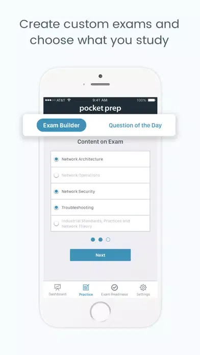 Screenshot di CompTIA Network+ Pocket Prep