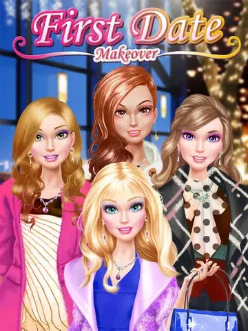 Little Miss Beauty Salon: Fashion Doll First Date - Girls Makeover Games iPad 应用截图
