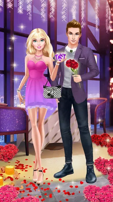 Little Miss Beauty Salon: Fashion Doll First Date - Girls Makeover Games应用截图
