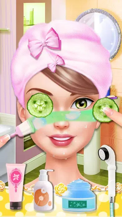 Little Miss Beauty Salon: Fashion Doll First Date - Girls Makeover Games应用截图