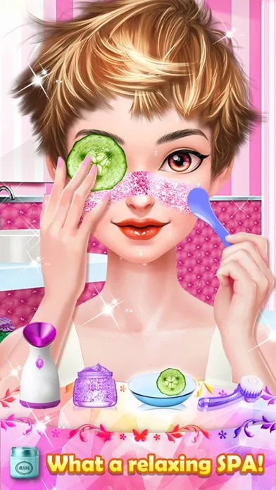 Ảnh chụp màn hình của Make Up Games: Doll Makeover