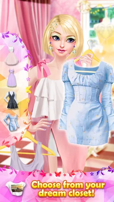 Ảnh chụp màn hình của Make Up Games: Doll Makeover