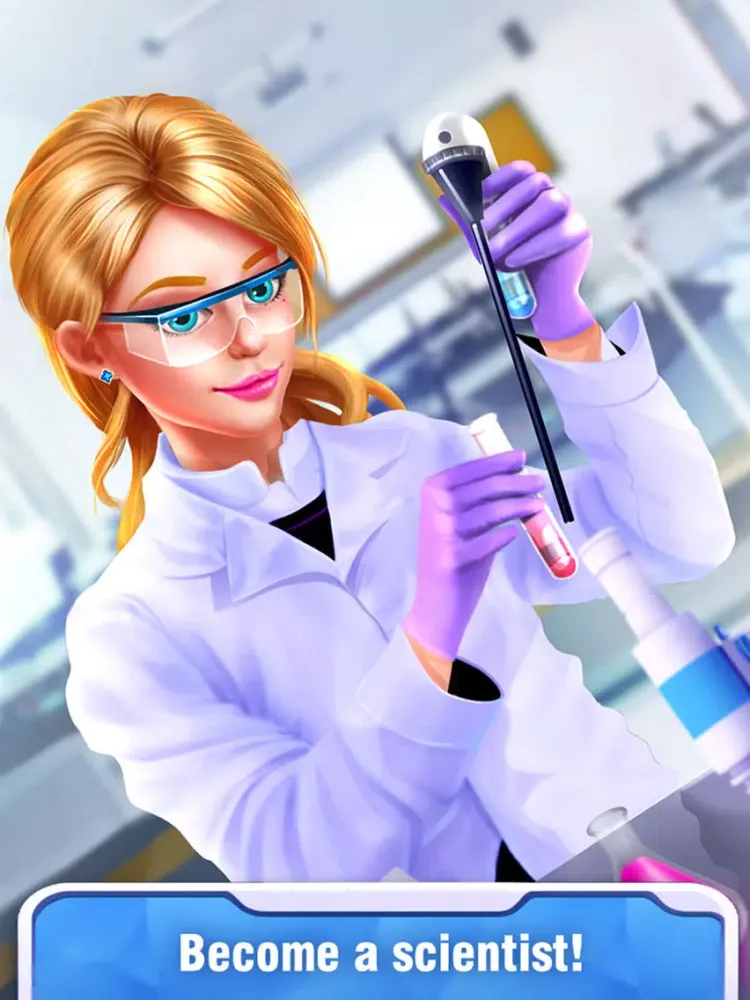 Zrzuty ekranu High School Science Lab - Scientist Girls Salon iPad 