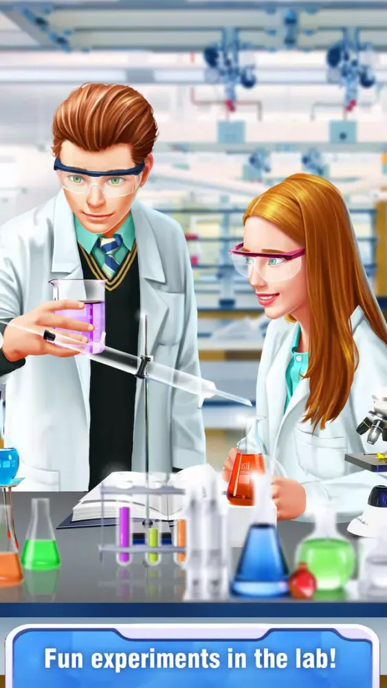 Zrzuty ekranu High School Science Lab - Scientist Girls Salon