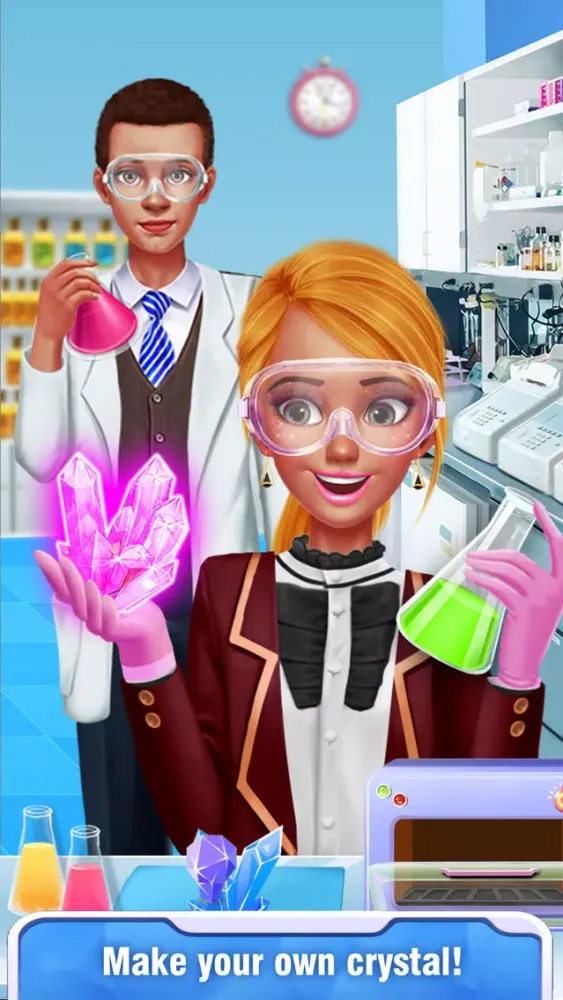 Zrzuty ekranu High School Science Lab - Scientist Girls Salon