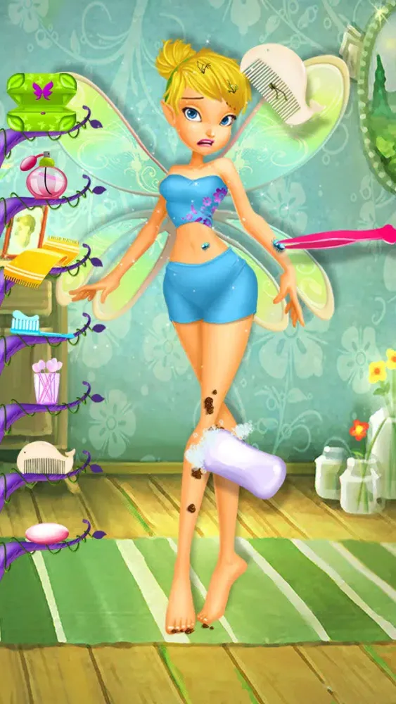 Capturas de tela do Fairies Rescue! - play and care fashion fantasy adventures!