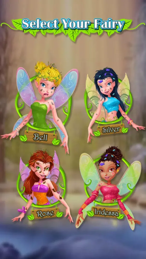 Capturas de tela do Fairies Rescue! - play and care fashion fantasy adventures!