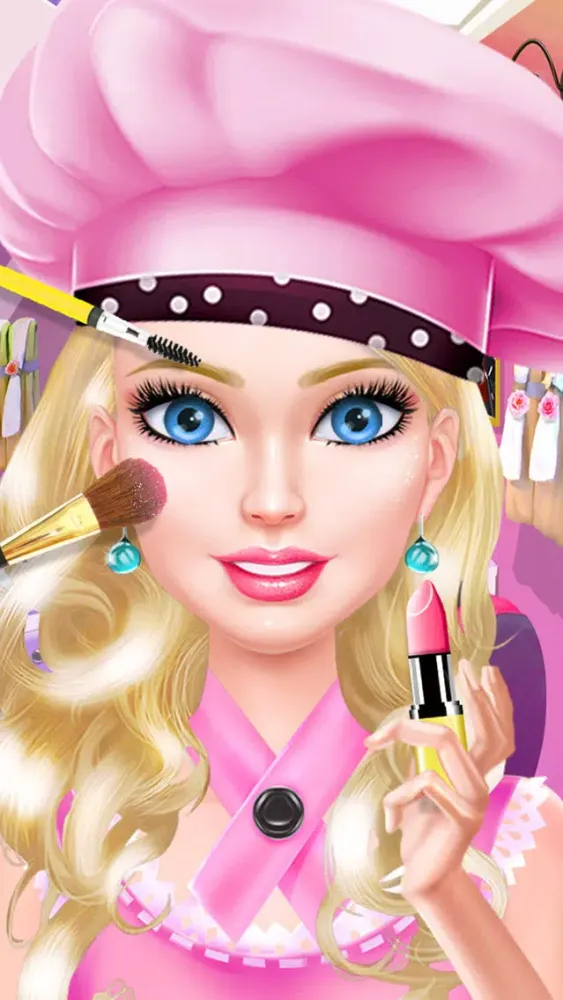 Tangkapan layar Fashion Doll: Be A Pretty Pastry Chef!