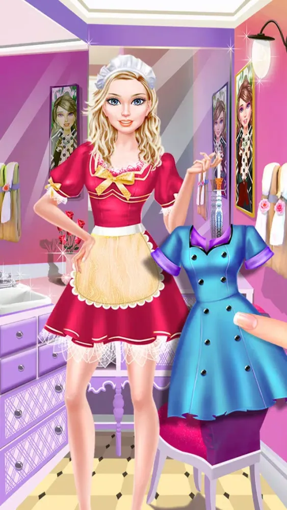 Tangkapan layar Fashion Doll: Be A Pretty Pastry Chef!