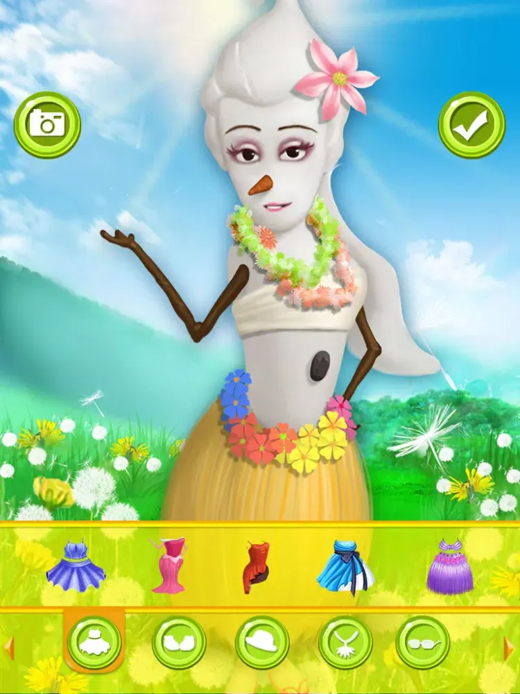 Captures d'écran de Summer Snowman Salon - kids games iPad 