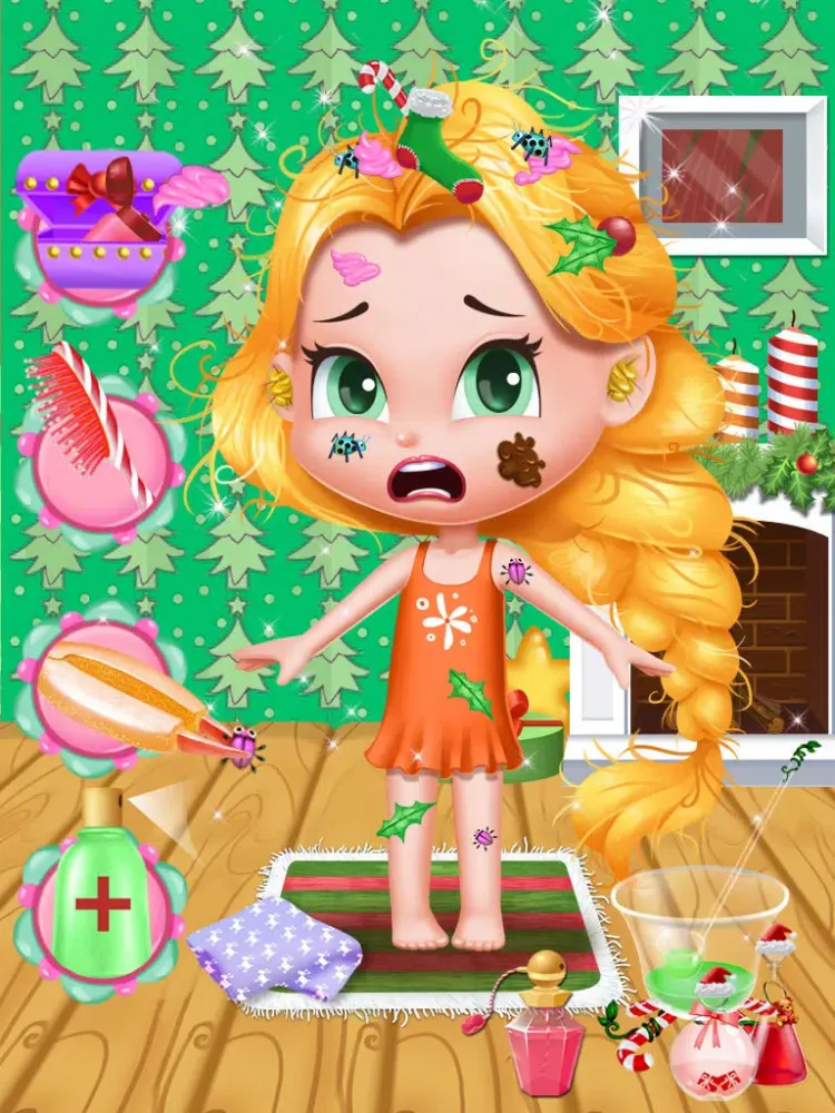 Christmas Princess - Beauty Salon Makeover for girls! iPad  스크린샷