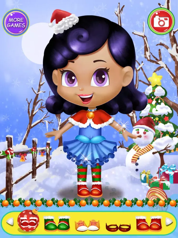 Christmas Princess - Beauty Salon Makeover for girls! iPad  스크린샷