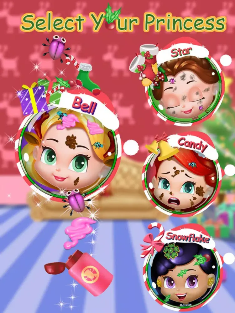 Christmas Princess - Beauty Salon Makeover for girls! iPad  스크린샷