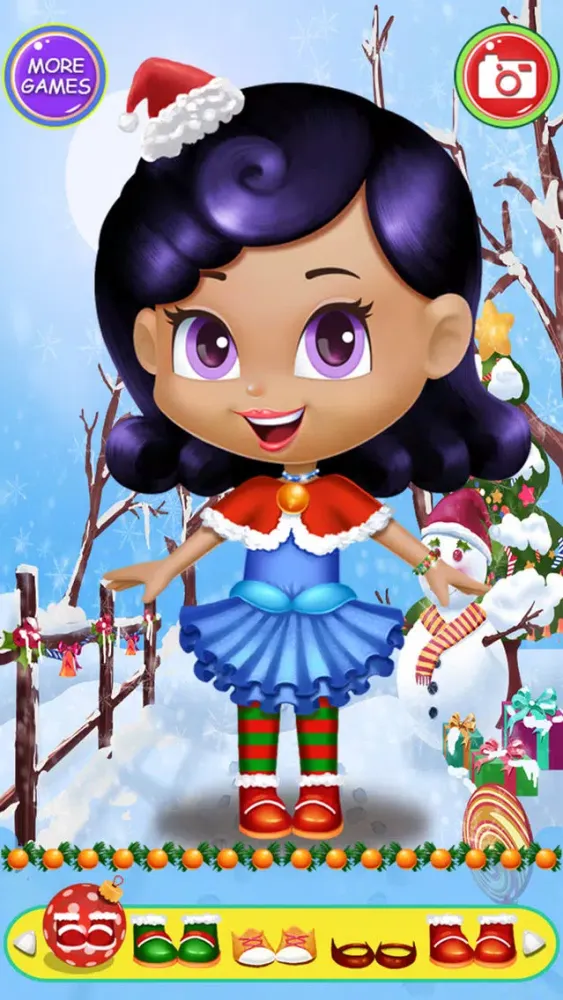 Christmas Princess - Beauty Salon Makeover for girls! 스크린샷