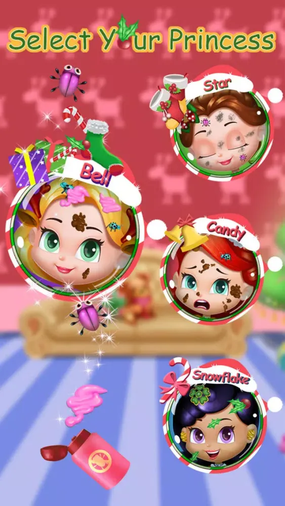 Christmas Princess - Beauty Salon Makeover for girls! 스크린샷
