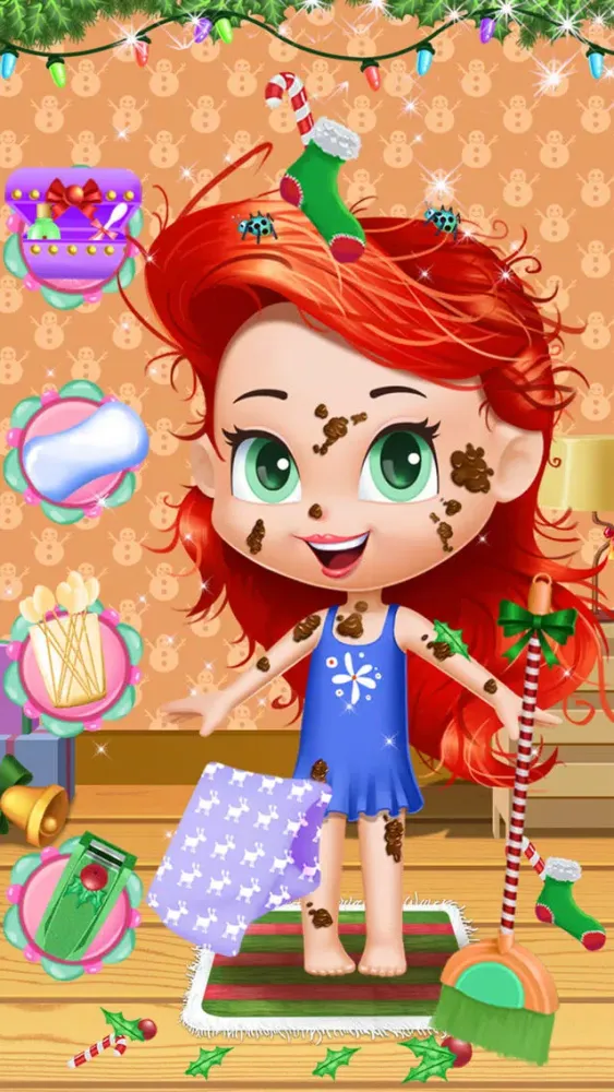 Christmas Princess - Beauty Salon Makeover for girls! 스크린샷