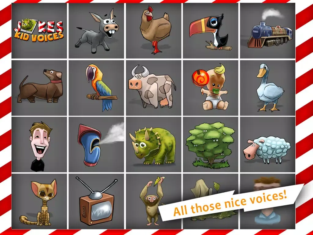 Capturas de tela do Jokes - Kid Voices iPad 