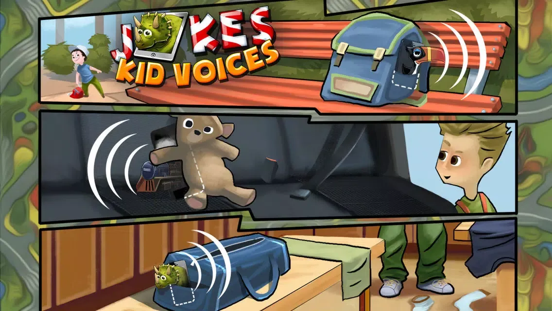 Capturas de tela do Jokes - Kid Voices