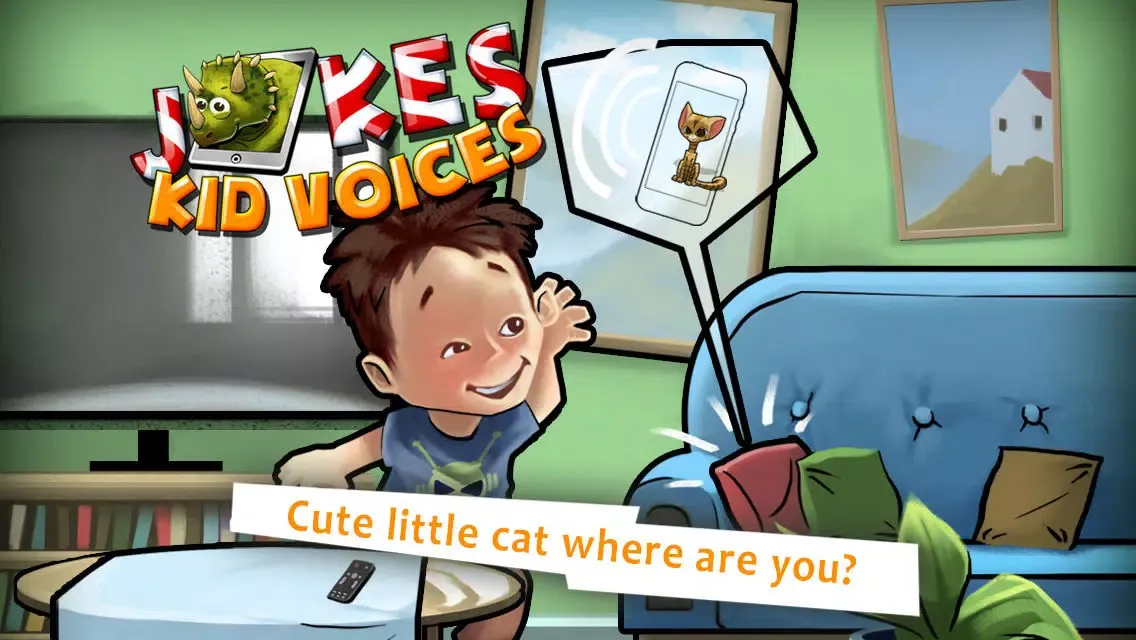 Capturas de tela do Jokes - Kid Voices