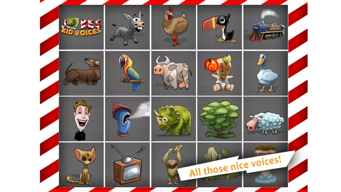 Capturas de tela do Jokes - Kid Voices