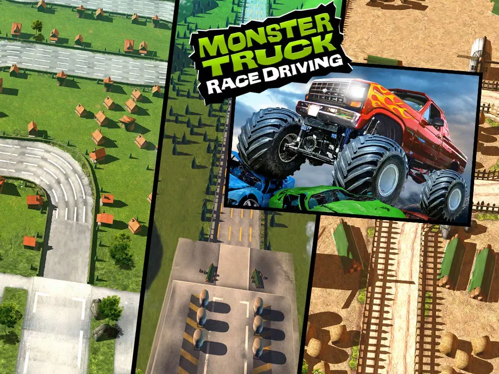 Screenshot di Monster Truck 3D Race Driving: Offroad 4x4 Rally for Extreme AWD Vehicles iPad 