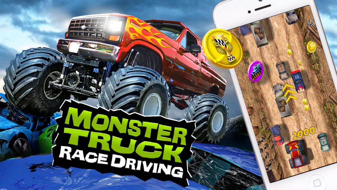 Monster Truck 3D Race Driving: Offroad 4x4 Rally for Extreme AWD Vehicles Ekran Görüntüleri